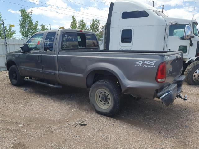 FORD F250 SUPER 2002 gray  diesel 1FTNX21F32ED23500 photo #3
