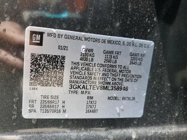 2021 GMC TERRAIN SL - 3GKALTEV8ML358946