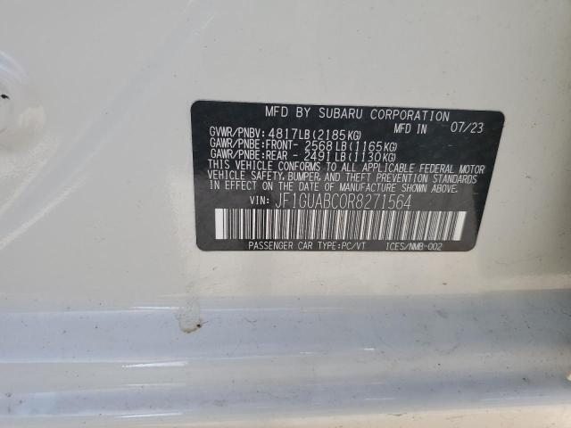 2024 SUBARU IMPREZA JF1GUABC0R8271564