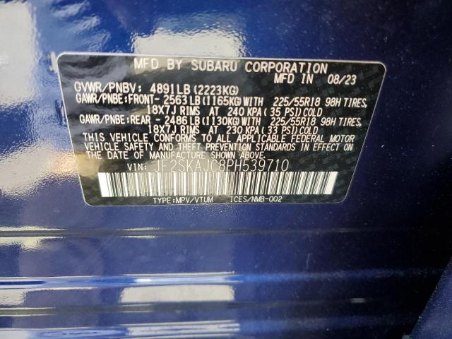 2023 SUBARU FORESTER S JF2SKAJC8PH539710