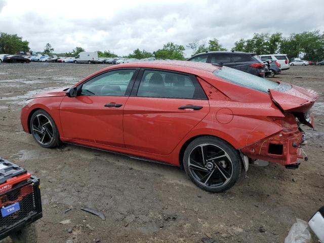 Vin: kmhlr4af7nu244396, lot: 57476895, hyundai elantra n line 20222