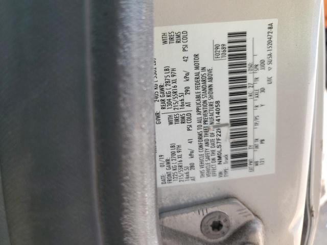 2019 FORD TRANSIT CO - NM0LS7F22K1414058