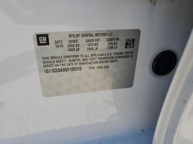 2016 CHEVROLET MALIBU LIM - 1G11C5SA8GF166510
