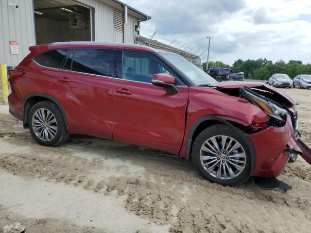 Vin: 5tdfzrbh3ns166007, lot: 57532315, toyota highlander platinum 20224