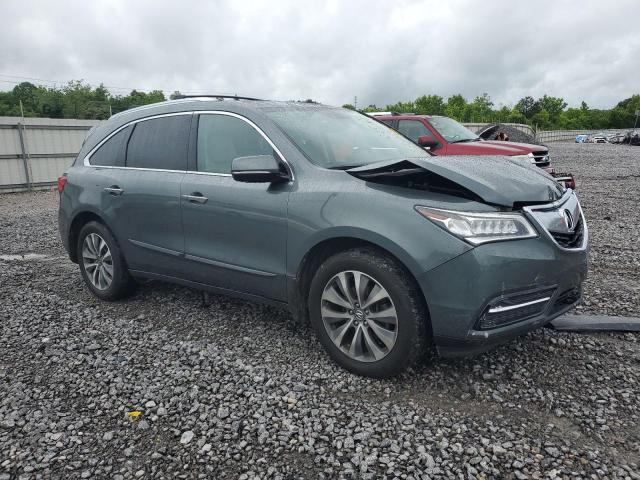 Vin: 5fryd4h42eb044837, lot: 58808185, acura mdx technology 20144