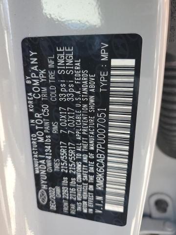 2023 HYUNDAI KONA SEL - KM8K6CAB7PU007051