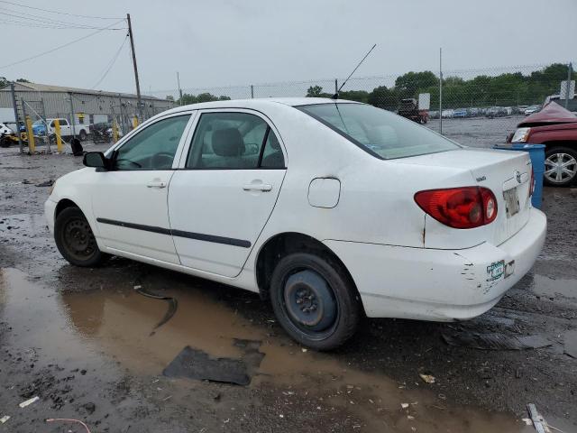 TOYOTA COROLLA CE 2006 white sedan 4d gas 2T1BR32E06C678416 photo #3