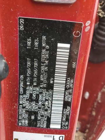 2021 TOYOTA 4RUNNER SR - JTENU5JR6M5851082