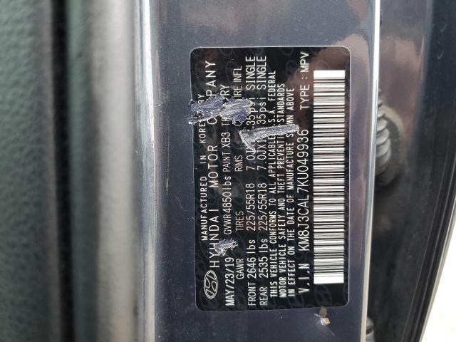 2019 HYUNDAI TUCSON LIM - KM8J3CAL7KU049936