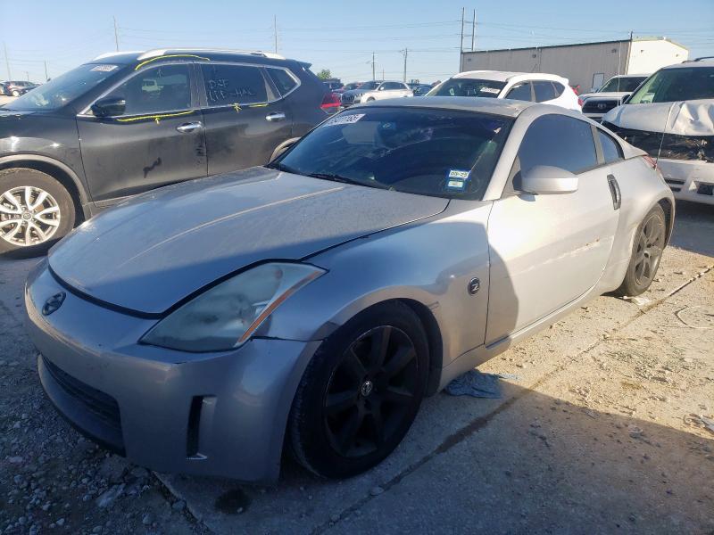 NISSAN 350Z COUPE 2003 silver  gas JN1AZ34D43T106739 photo #1