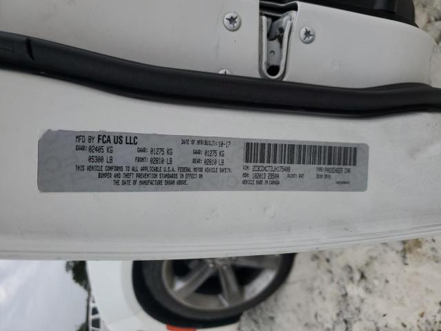 2018 DODGE CHARGER R/ - 2C3CDXCT3JH175408
