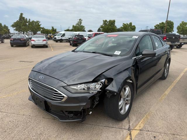 FORD FUSION SE 2018 charcoal  gas 3FA6P0H70JR131282 photo #3