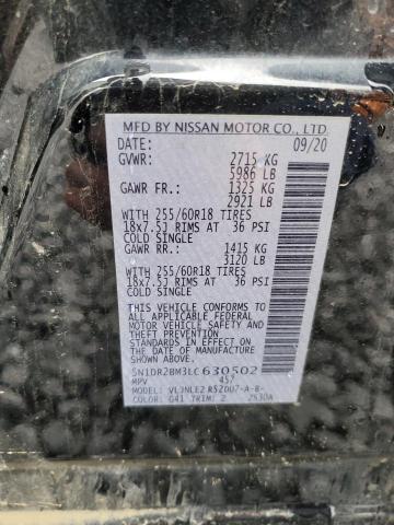 2020 NISSAN PATHFINDER 5N1DR2BM3LC630502