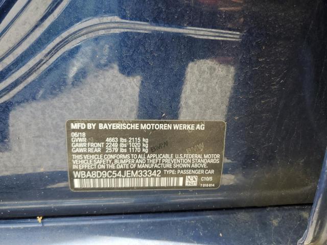2018 BMW 330 - WBA8D9C54JEM33342