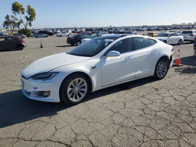 TESLA MODEL S 2017 white  electric 5YJSA1E1XHF177925 photo #1