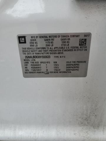 2017 CHEVROLET EQUINOX LS - 2GNALBEKXH1593620