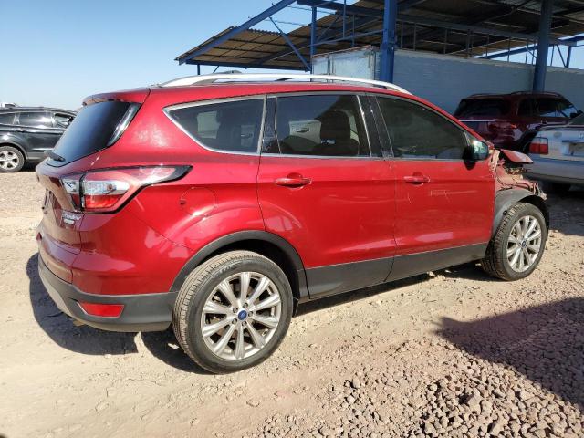 Vin: 1fmcu0j92huc48720, lot: 58011055, ford escape titanium 20173