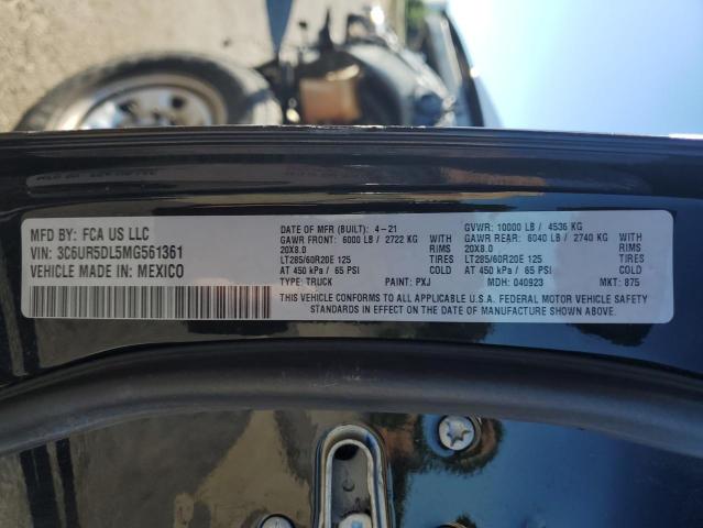 2021 RAM 2500 BIG H 3C6UR5DL5MG561361