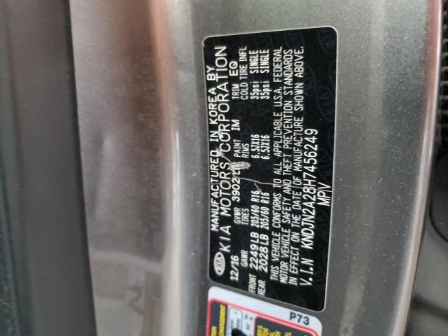 2017 KIA SOUL - KNDJN2A28H7456249