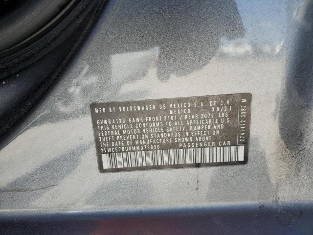 2021 VOLKSWAGEN JETTA S 3VWC57BU8MM078890