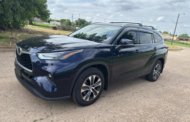 Vin: 5tdgzrbh5ns179023, lot: 58434465, toyota highlander xle 20222