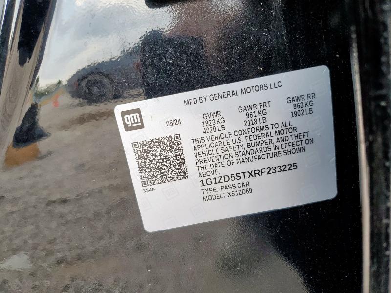 2024 CHEVROLET MALIBU LT - 1G1ZD5STXRF233225