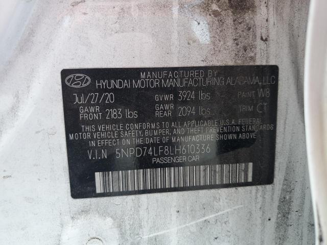 2020 HYUNDAI ELANTRA SE - 5NPD74LF8LH610336