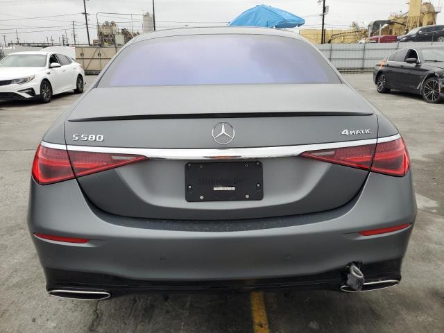 2022 MERCEDES-BENZ S 580 4MAT W1K6G7GB8NA104118