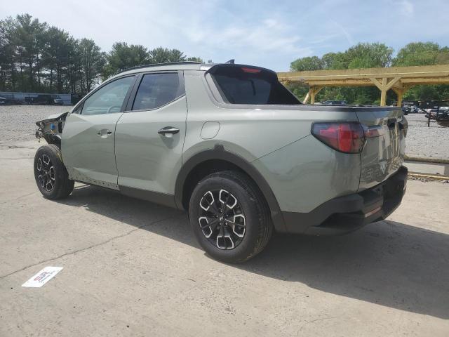 HYUNDAI SANTA CRUZ 2024 green  gas 5NTJCDDE4RH118725 photo #3