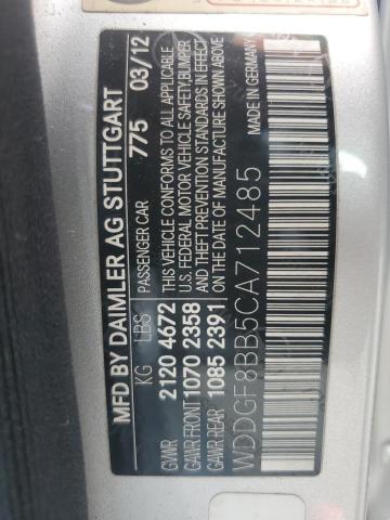 2012 MERCEDES-BENZ C 300 4MAT - WDDGF8BB5CA712485