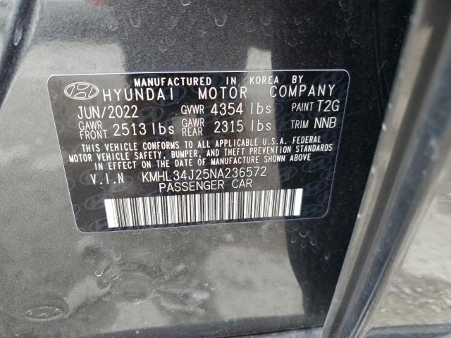 2022 HYUNDAI SONATA LIM KMHL34J25NA236572
