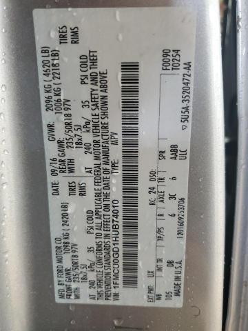 2017 FORD ESCAPE SE - 1FMCU0GD1HUB74010