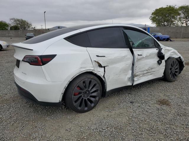 TESLA MODEL Y 2021 white  electric 5YJYGDEF4MF294903 photo #4