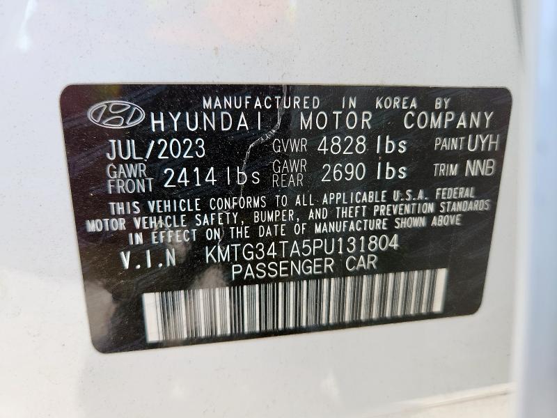 2023 GENESIS G70 BASE KMTG34TA5PU131804