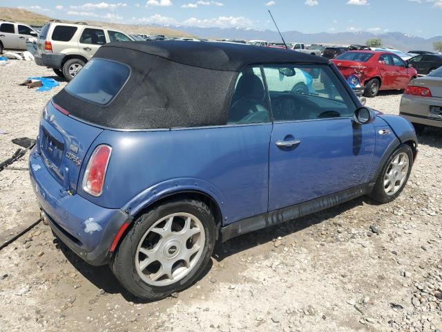 MINI COOPER S 2007 blue  gas WMWRH33577TL94482 photo #4