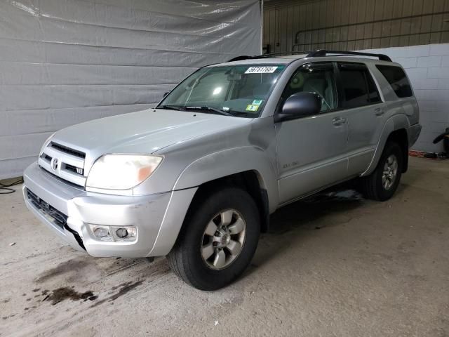 TOYOTA 4RUNNER SR 2003 gray 4dr spor gas JTEBT14R238002803 photo #1