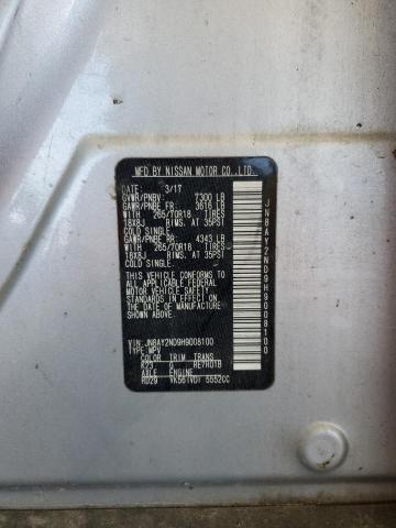 2017 NISSAN ARMADA SV - JN8AY2ND9H9008100