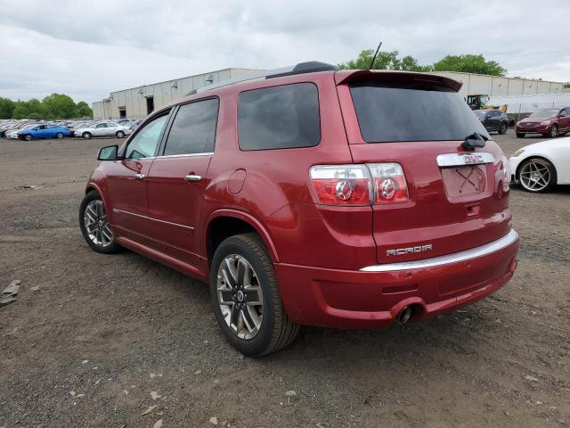 Vin: 1gkkvted5cj204030, lot: 56695775, gmc acadia den denali 20122