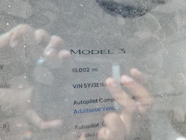 2023 TESLA MODEL 3 5YJ3E1EA9PF608083