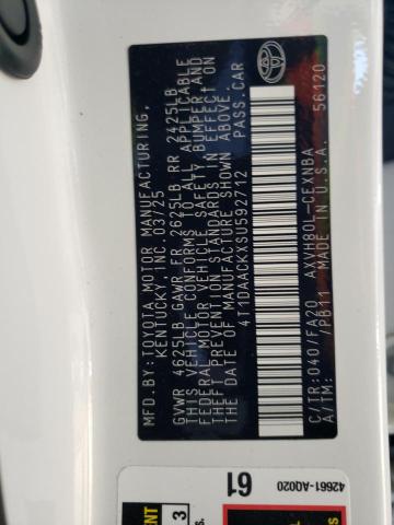 2025 TOYOTA CAMRY XSE 4T1DAACKXSU592712