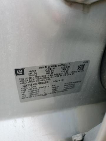 2015 GMC YUKON SLT - 1GKS1BKC4FR239696