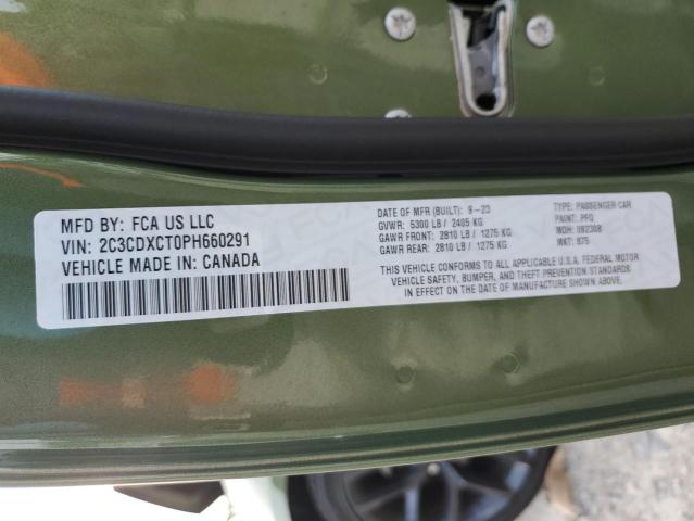 2023 DODGE CHARGER R/ - 2C3CDXCT0PH660291