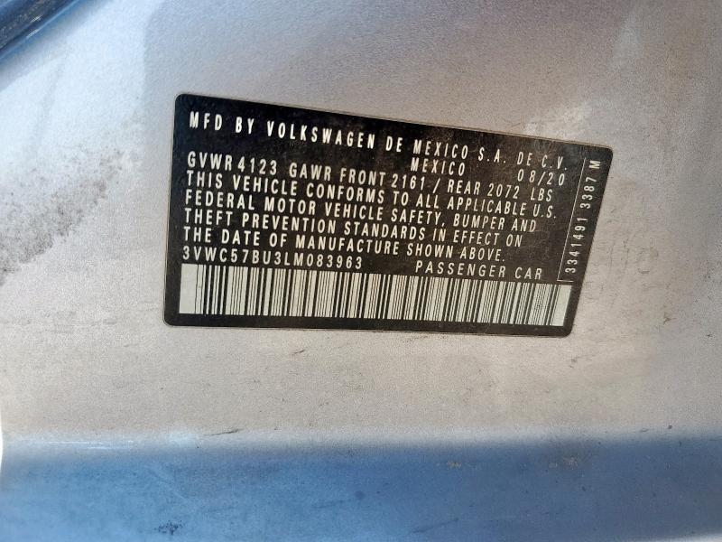 2020 VOLKSWAGEN JETTA S 3VWC57BU3LM083963