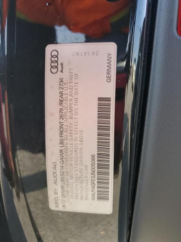 2018 AUDI S5 PREMIUM WAUY4GF53JN005066