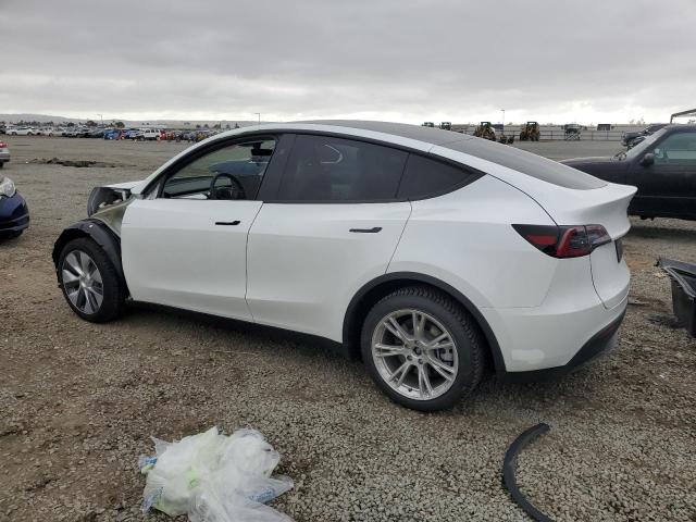 TESLA MODEL Y 2023 white  electric 7SAYGDEE8PA129562 photo #3