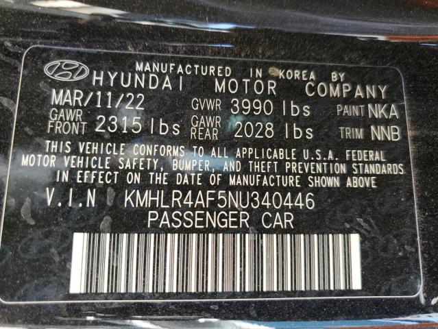 2022 HYUNDAI ELANTRA N KMHLR4AF5NU340446