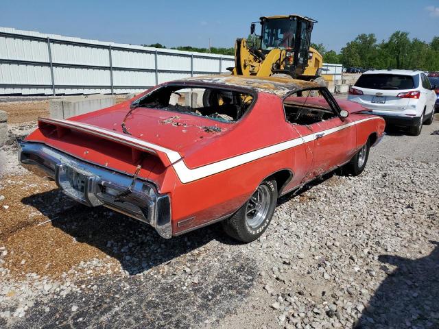 BUICK SKYLARK 1972 red   4D37J2H176958 photo #4