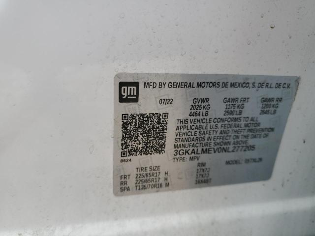 2022 GMC TERRAIN SL 3GKALMEV0NL277205