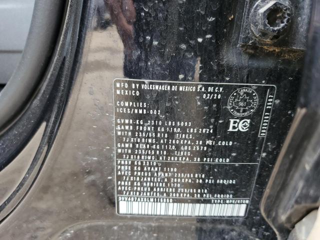 2020 VOLKSWAGEN TIGUAN SEL 3VV4B7AX5LM115650