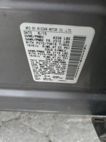 2015 NISSAN ROGUE SELE - JN8AS5MT7FW668937